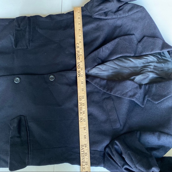 100% Cashmere Jos A Banks Men 42R Dark Blue Sport Coat Blazer - Picture 6 of 7